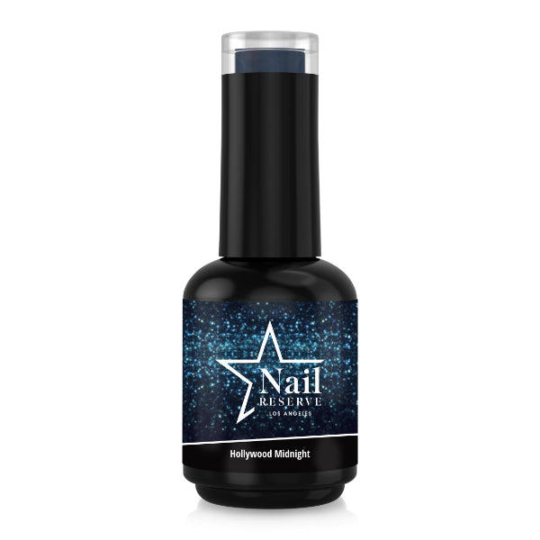 Bottle Hollywood Midnight Blue Soak-Off Gel Polish