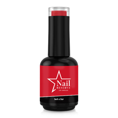 Bottle Such a Star Red Soak-Off Gel Polish 