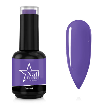Bottle and nail swatch of Starstruck soak-off gel polish