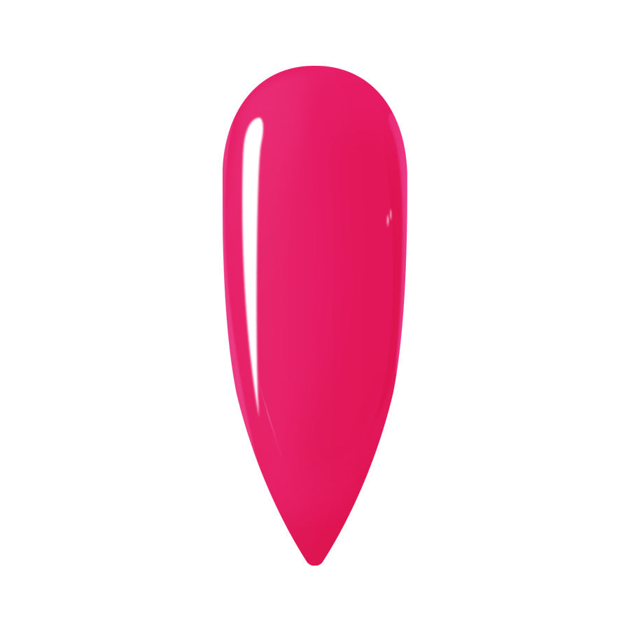 nail swatch of Pinky Pink soak-off gel polish