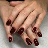 Full hand presentation of Dark & Classy soak-off gel polish