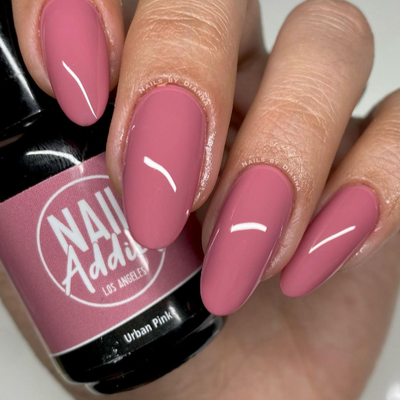 manicure of Urban Pink soak-off gel polish