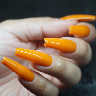 manicure of Tuscan Sun soak-off gel polish