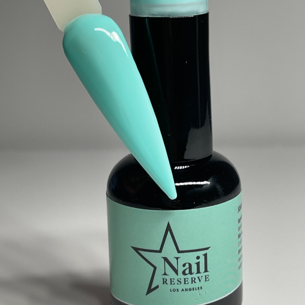 bottle and nail swatch of Happy Birthday soak-off gel polish