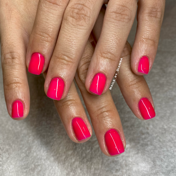 Manicure of Let's Have Some Fun soak-off gel polish