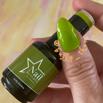 Manicure of Lucky Bamboo soak-off gel polish